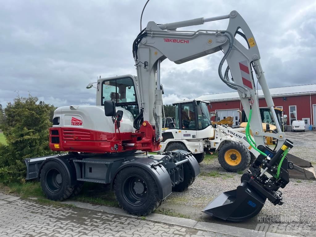 Takeuchi TB 395 W Excavatoare cu roti