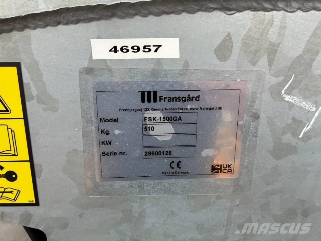 Fransgård FSK-1500 Dispersare nisip si sare