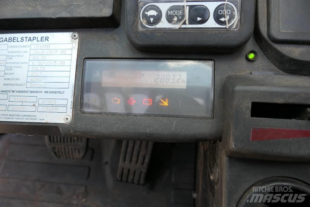 Toyota 02-8 FGF 30 Stivuitor GPL