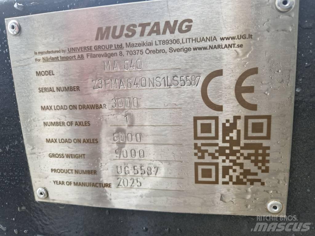 Mustang MA C-640 Alte remorci