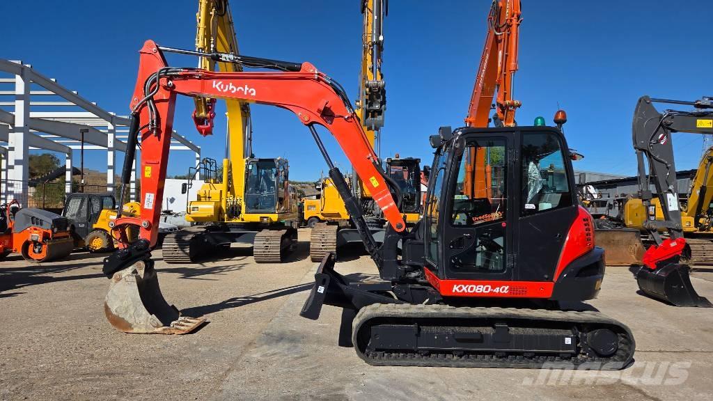 Kubota KX 080-4 Excavatoare 7t - 12t