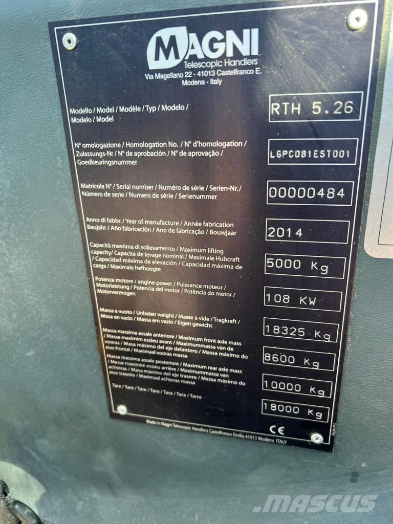 Magni RTH 5.26 Stivuitoare telescopice