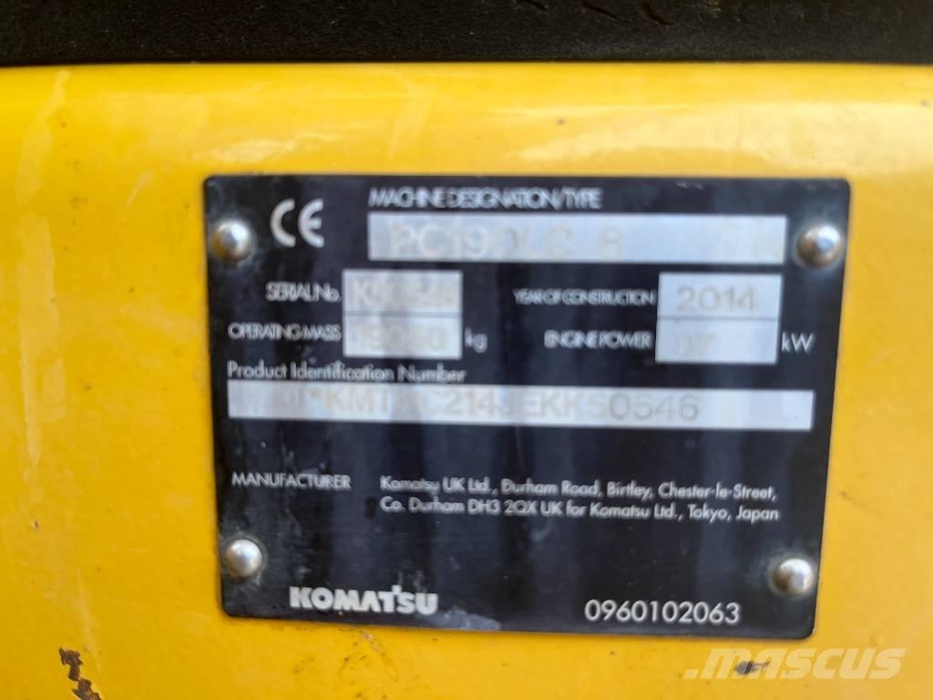 Komatsu PC 190 LC-8 Excavatoare pe șenile
