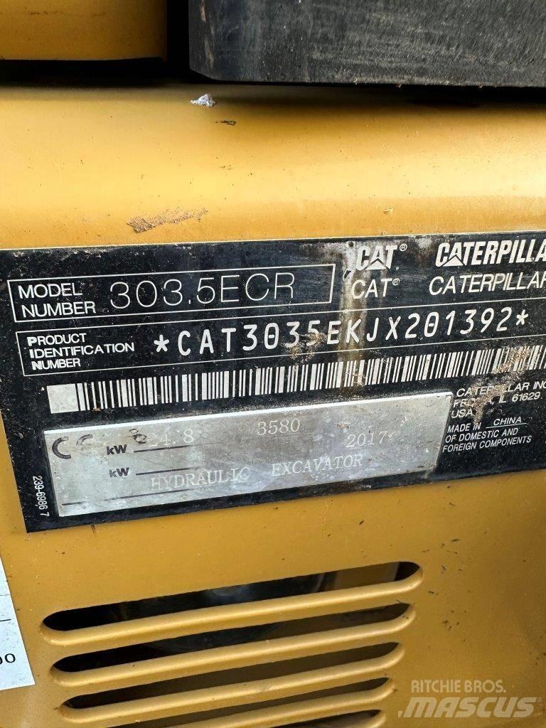 CAT 303.5 E CR Mini excavatoare < 7t