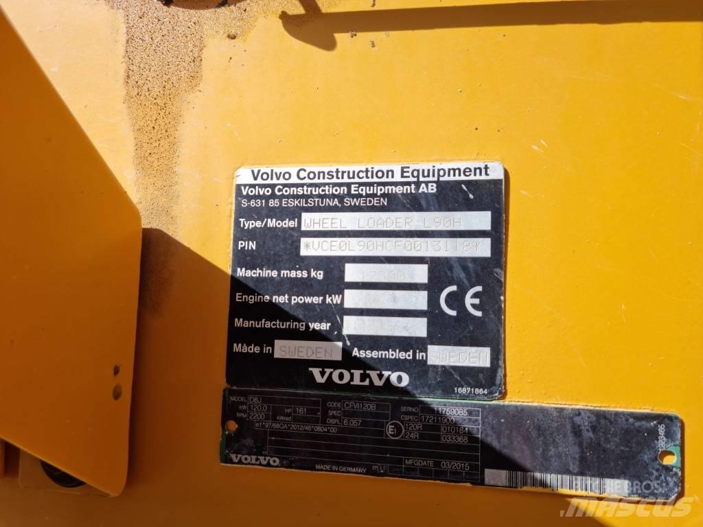 Volvo L 90 H Incarcator pe pneuri