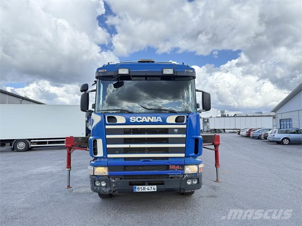 Scania R124 6X2 Camioane cu macara