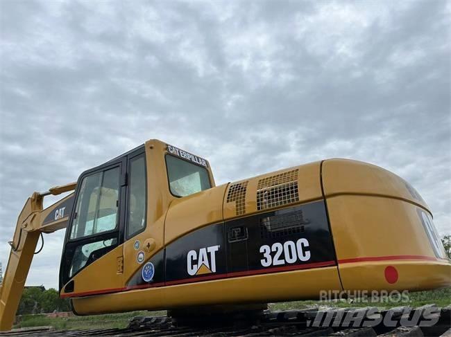 CAT 320 C Excavator amfibiu