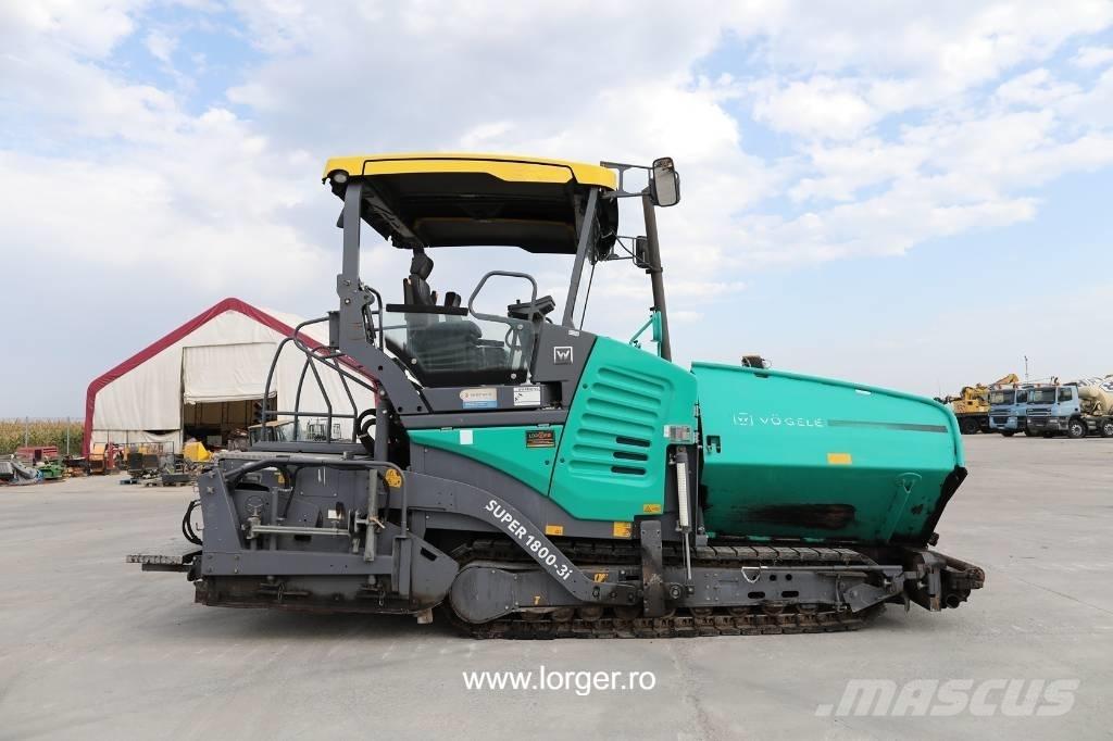 Vögele Super 1800 - 3i Pavatoare asfalt