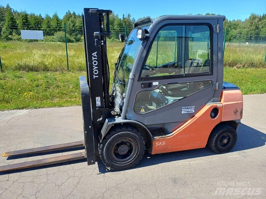 Toyota 02-8FDF25 Stivuitor diesel