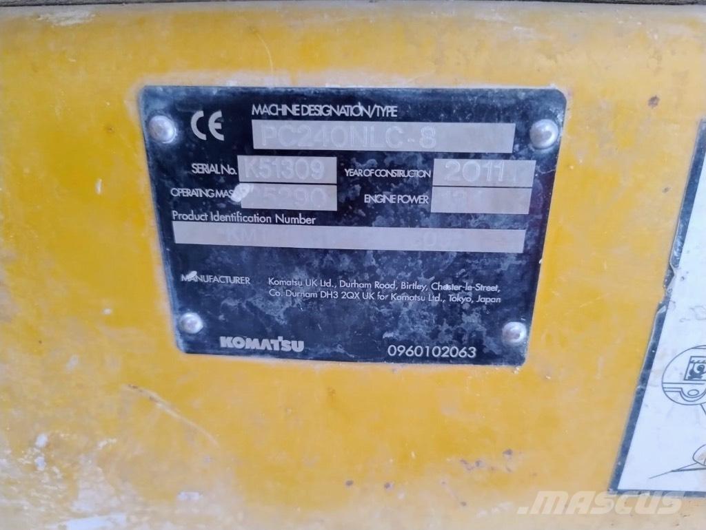Komatsu PC 240 NLC-8 Excavatoare pe șenile
