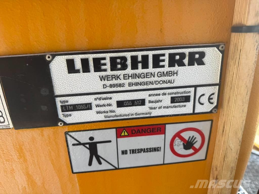 Liebherr LTM 1055-1 Macara pentru orice teren