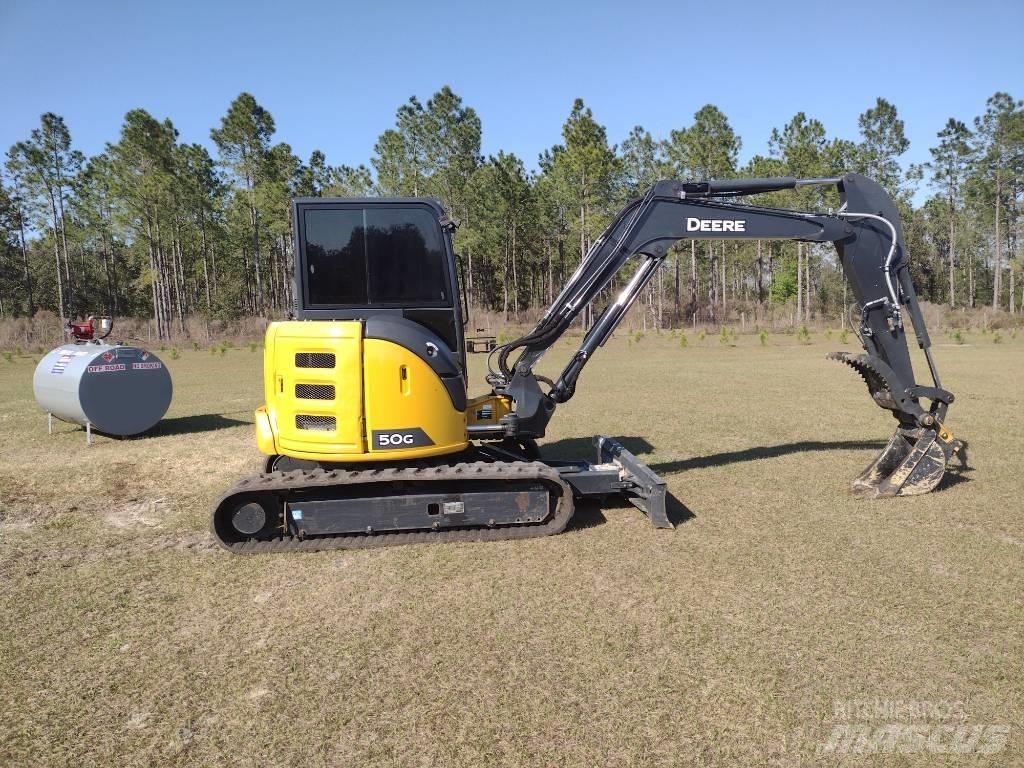 DEERE 50G Mini excavatoare < 7t
