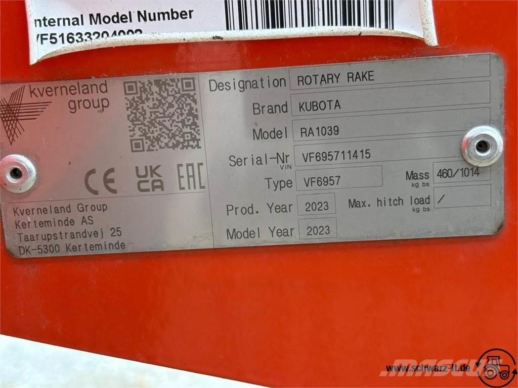 Kubota RA 1039 Combina