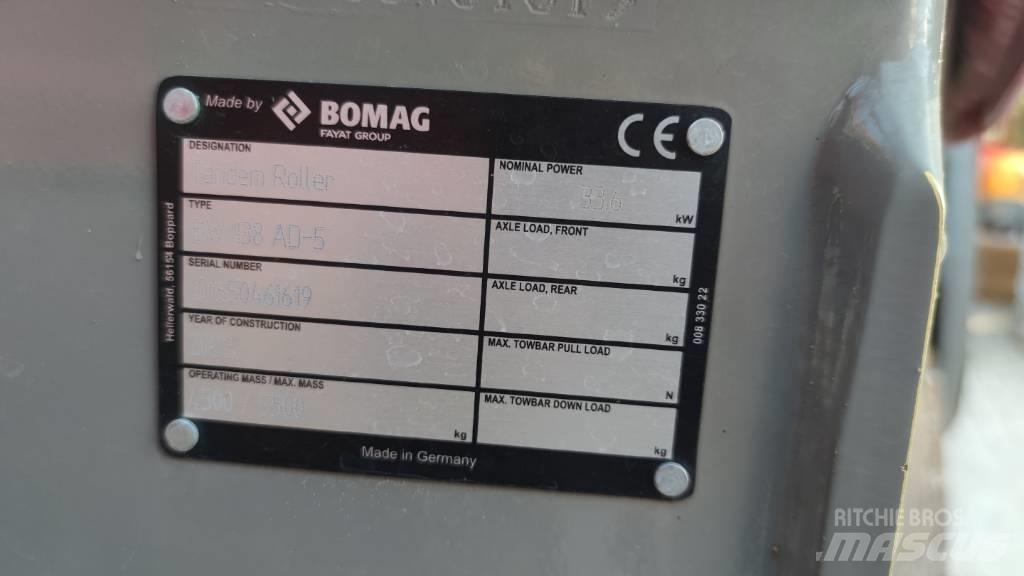 Bomag BW 138 AD Alti cilindri compactori