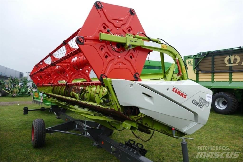 CLAAS Cerio 680 Capete pentru culegatoare