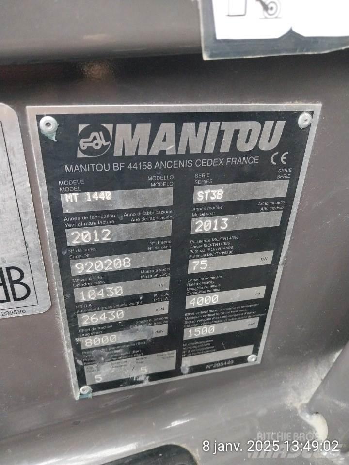 Manitou MT1440 Stivuitoare telescopice