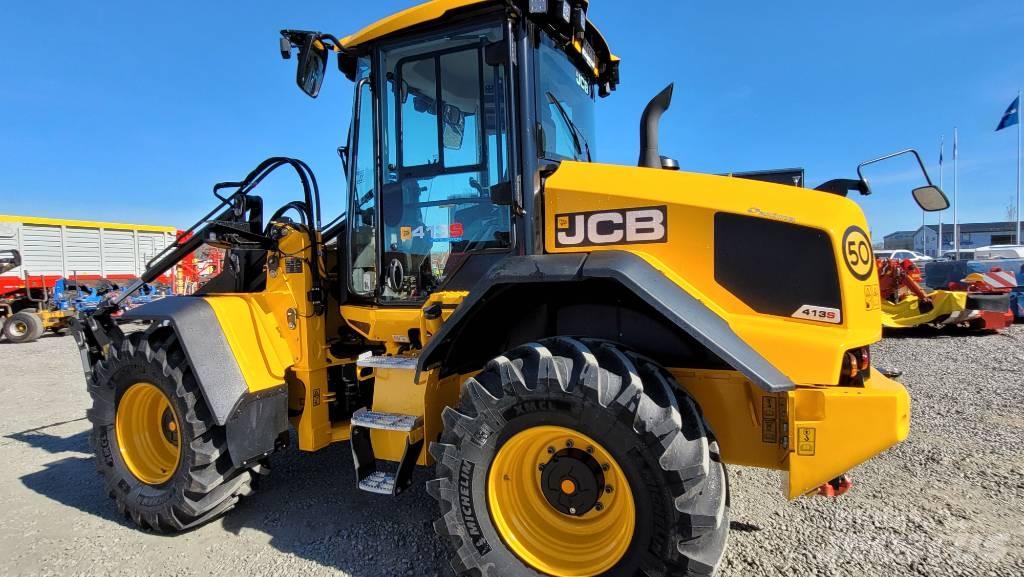 JCB 413S High Lift Incarcator pe pneuri