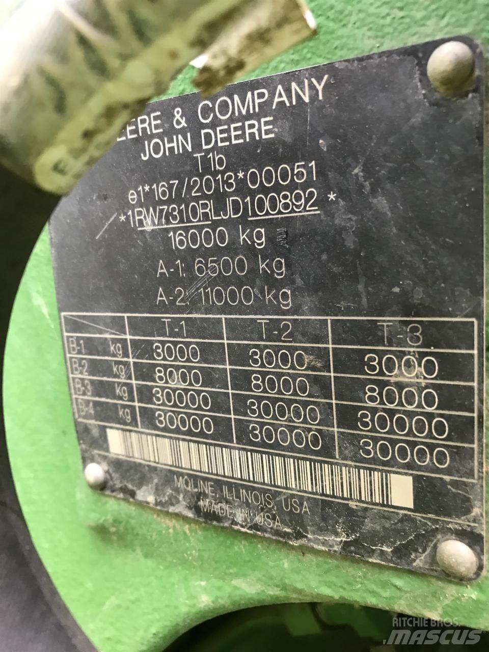 John Deere 7310R Tractoare