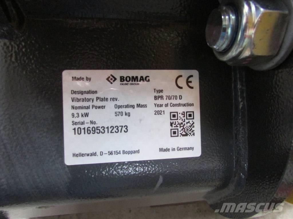 Bomag BPR 70/70 DE Vibratoare
