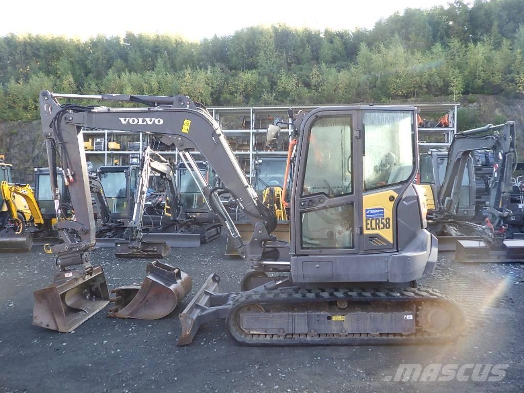 Volvo ECR 58 F Mini excavatoare < 7t