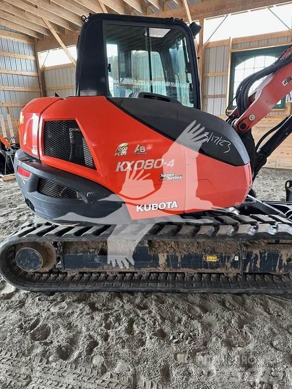 Kubota KX080-4 Excavatoare pe șenile
