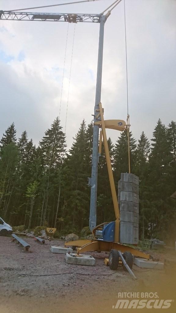 Potain IGO 21 Self erecting cranes