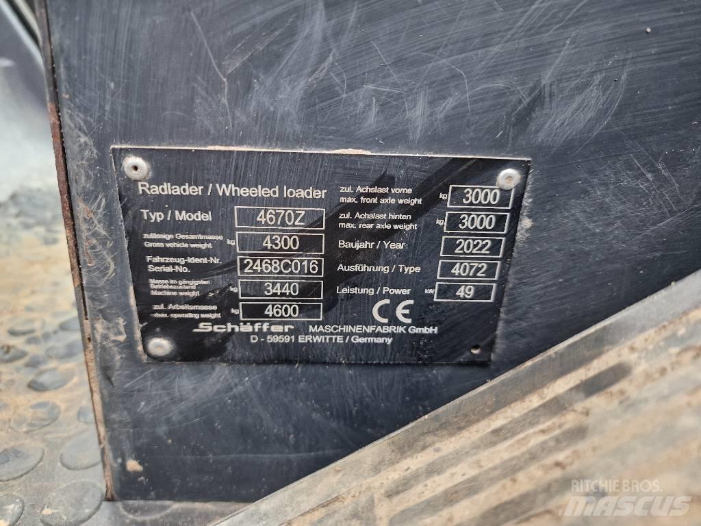 Schäffer 4670Z Incarcator pe pneuri