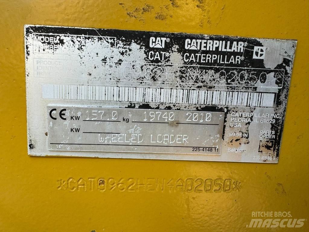 CAT 962H Incarcator pe pneuri