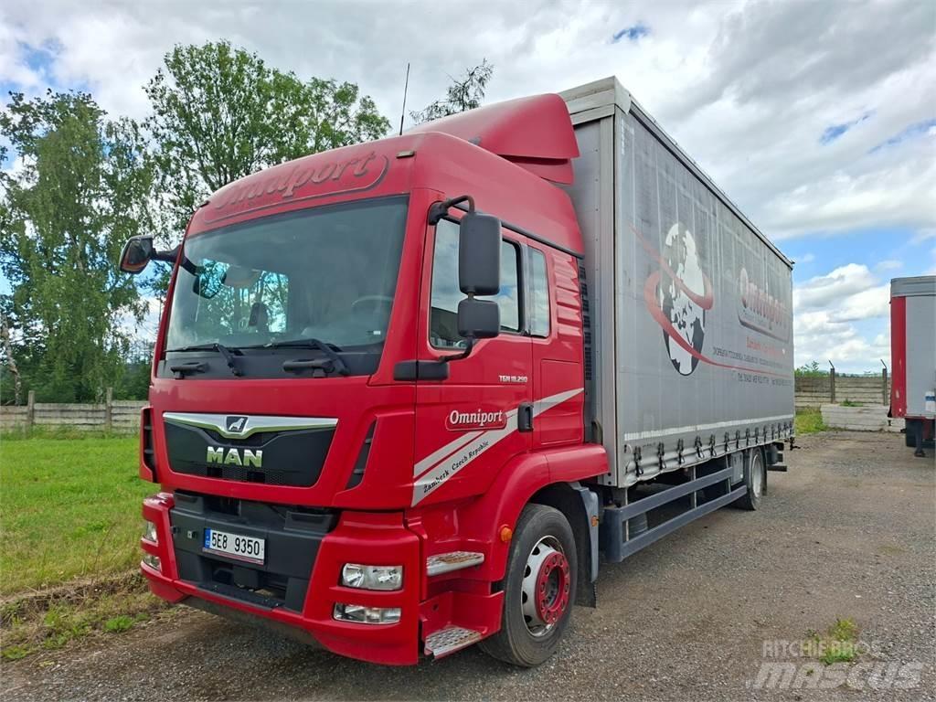 MAN TGM 18.290 Camioane platforma/prelata