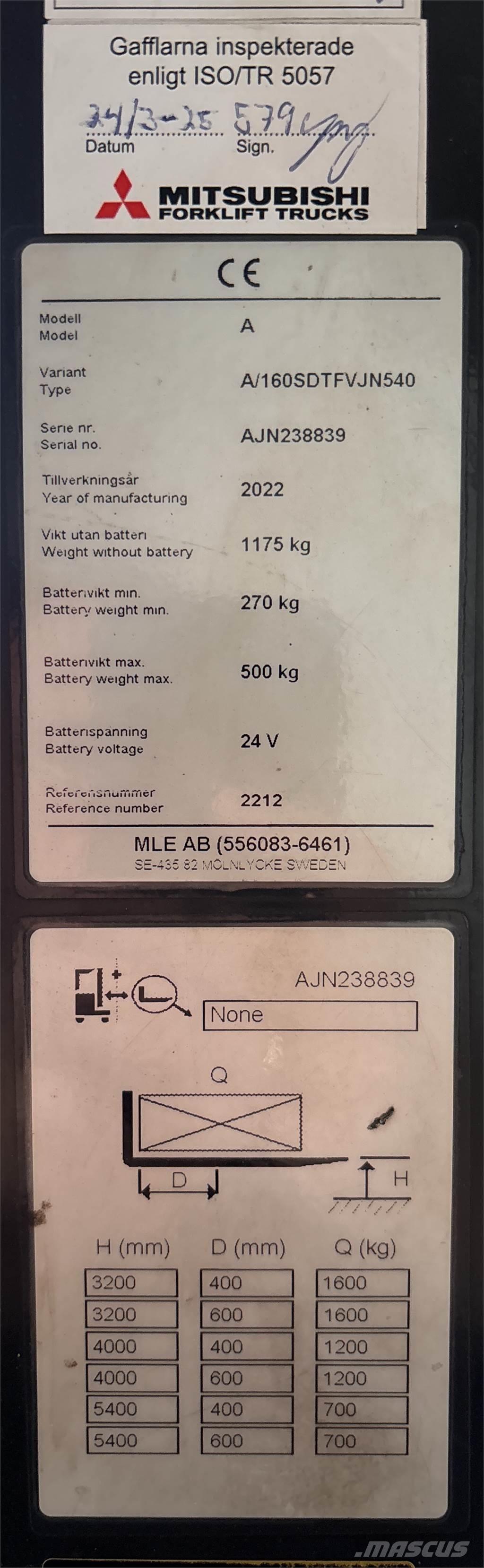 Atlet A160 Transpaleti autopropulsanti