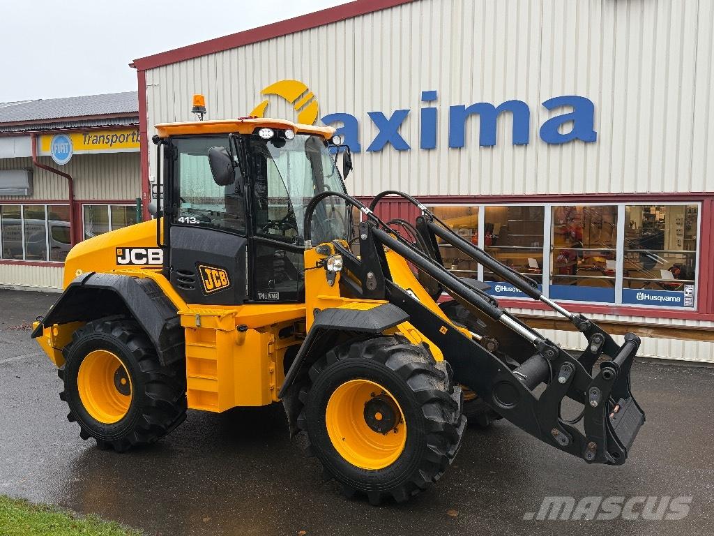 JCB 413 S Incarcator pe pneuri