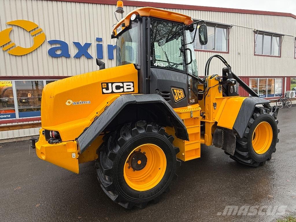 JCB 413 S Incarcator pe pneuri