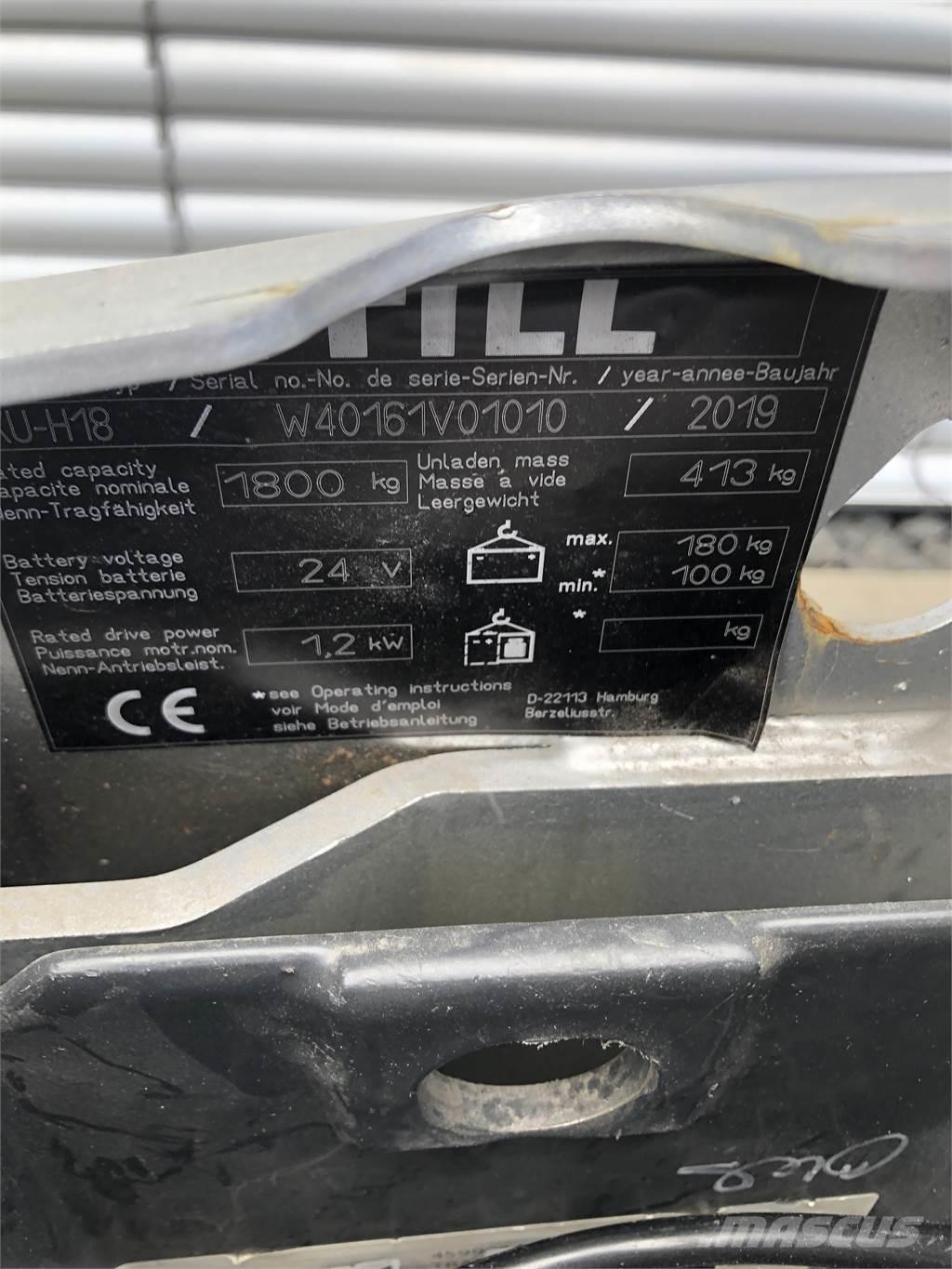 Still EXU-H18 Transpaleta manuala