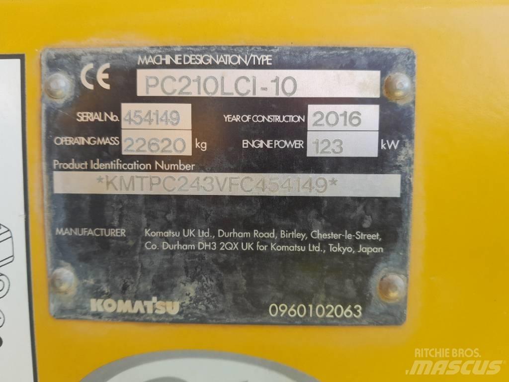 Komatsu PC210LCi-10 Excavatoare pe șenile
