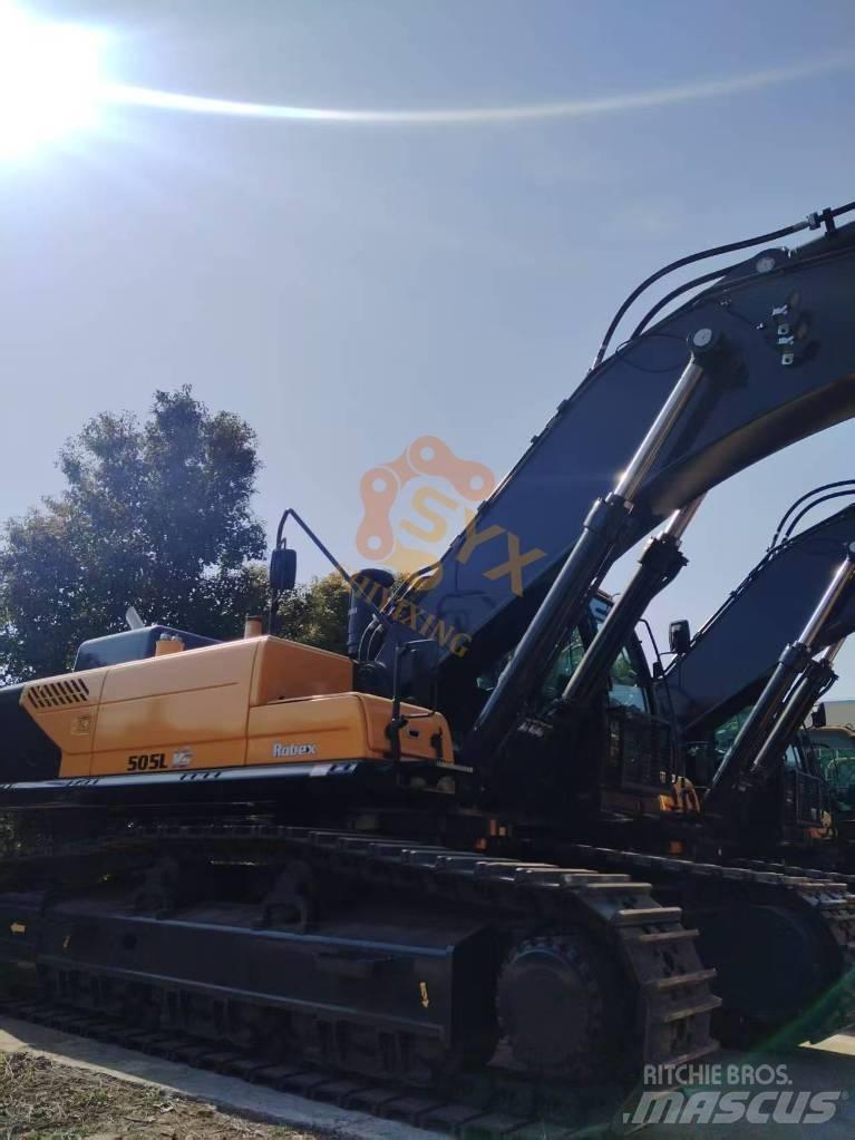 Hyundai R 505 L VS Excavatoare pe șenile
