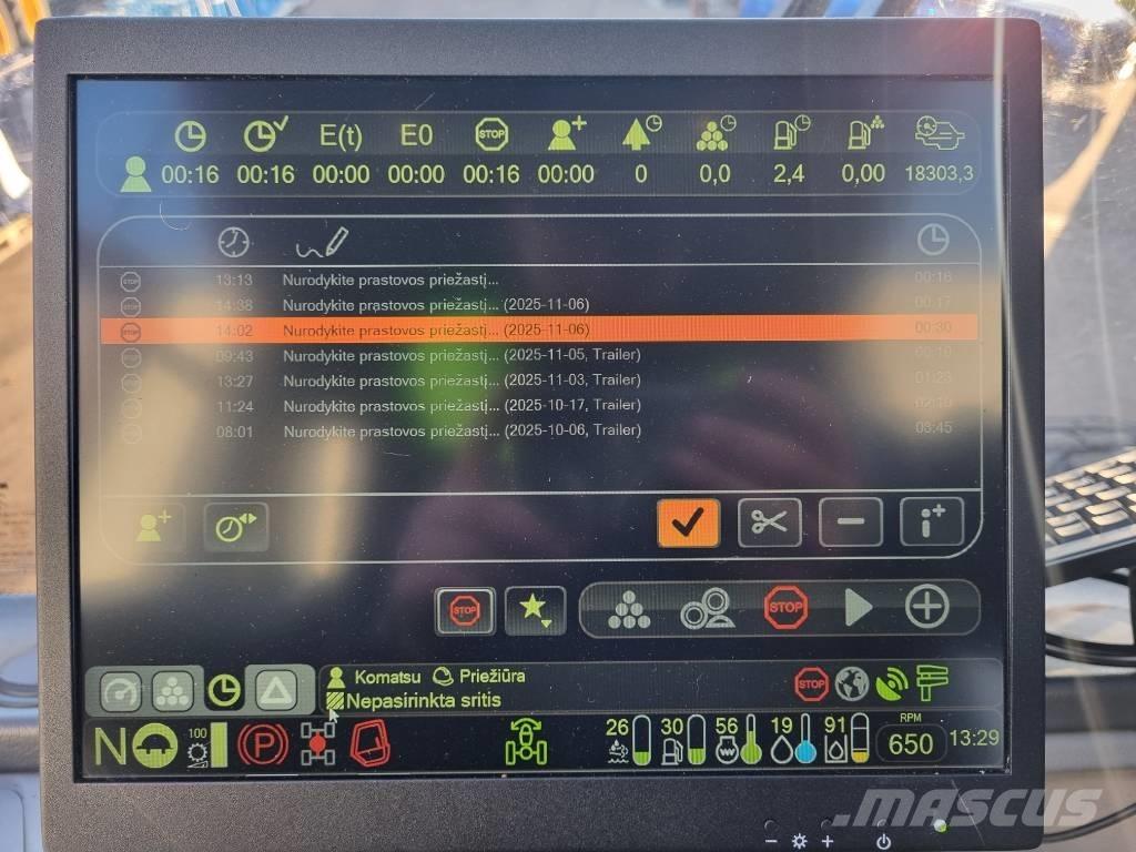 Komatsu 931 Combine forestiere