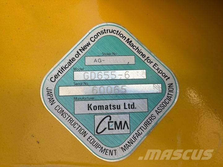 Komatsu GD 655-6 Gredere