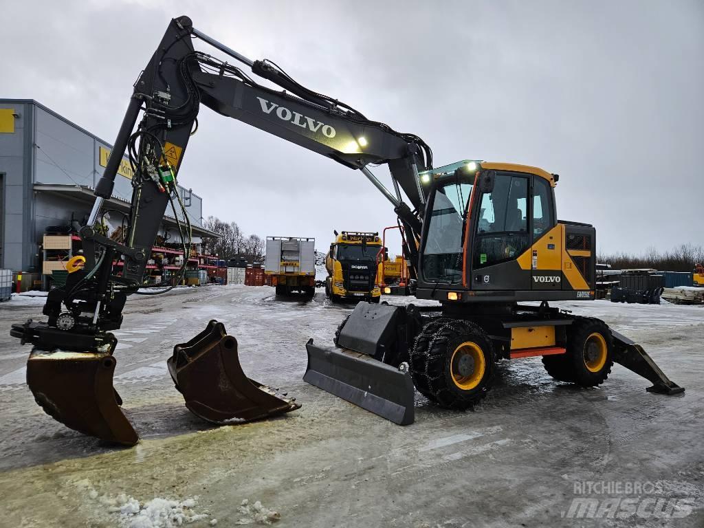 Volvo EWR 150 Excavatoare cu roti