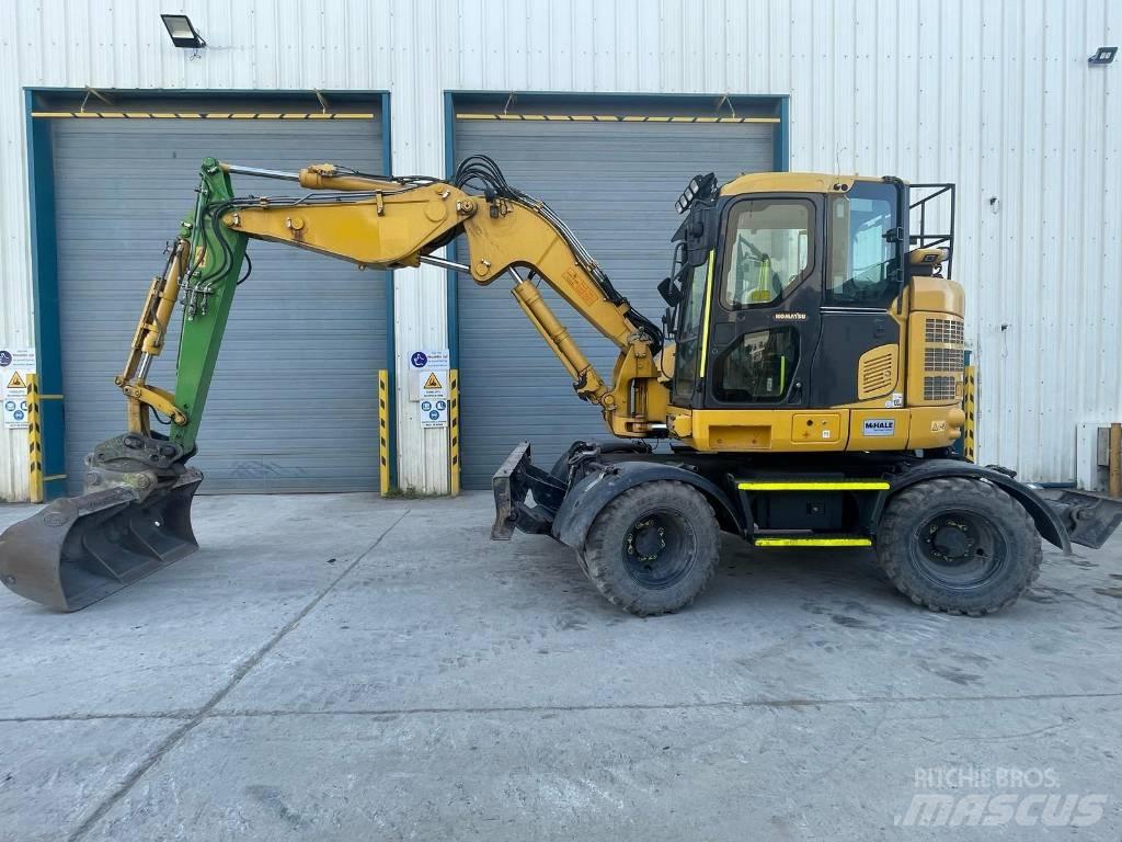 Komatsu PW118-11 Excavatoare cu roti