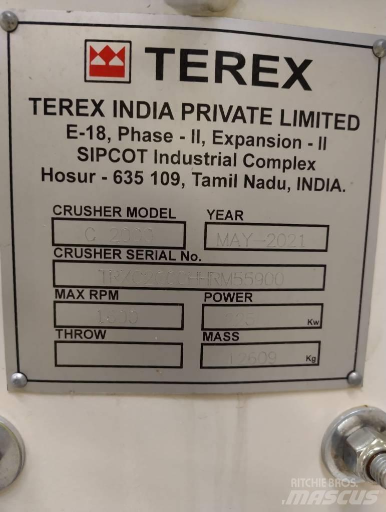 Terex Canica 2000 Concasoare