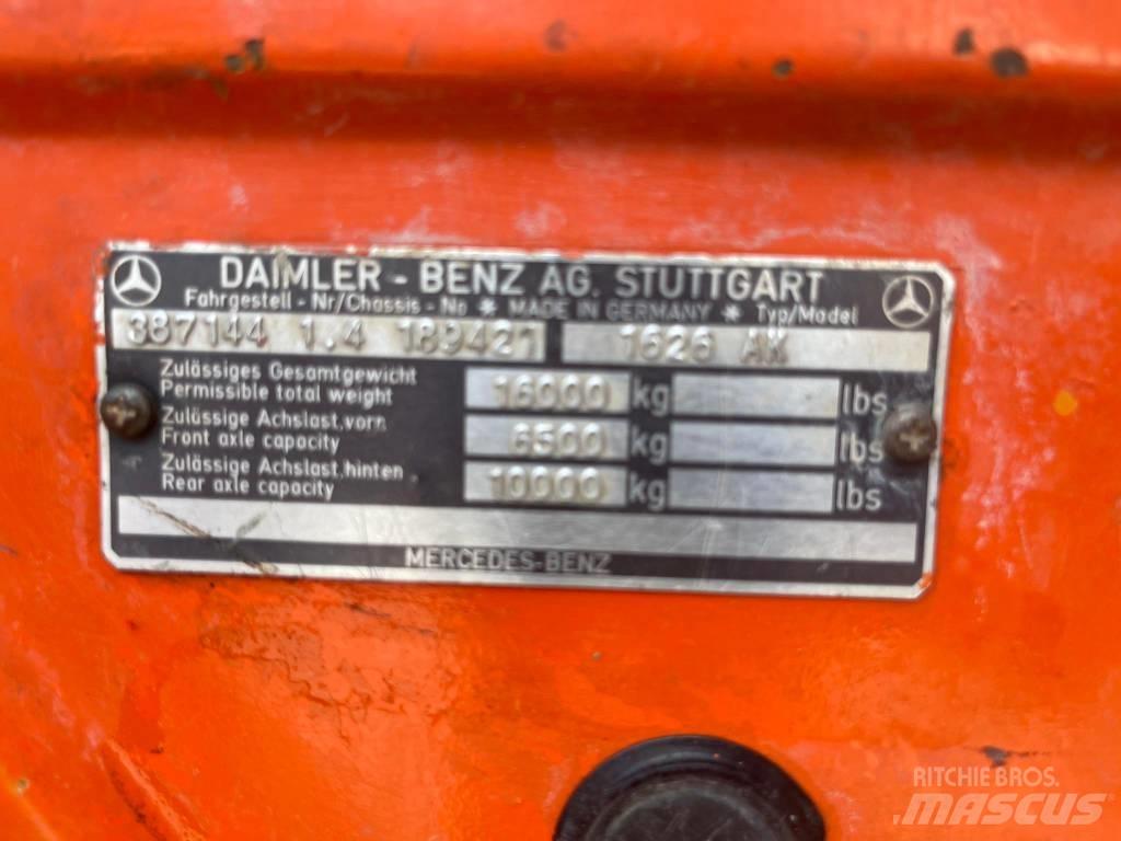 Mercedes-Benz 1626K Camioane cu macara