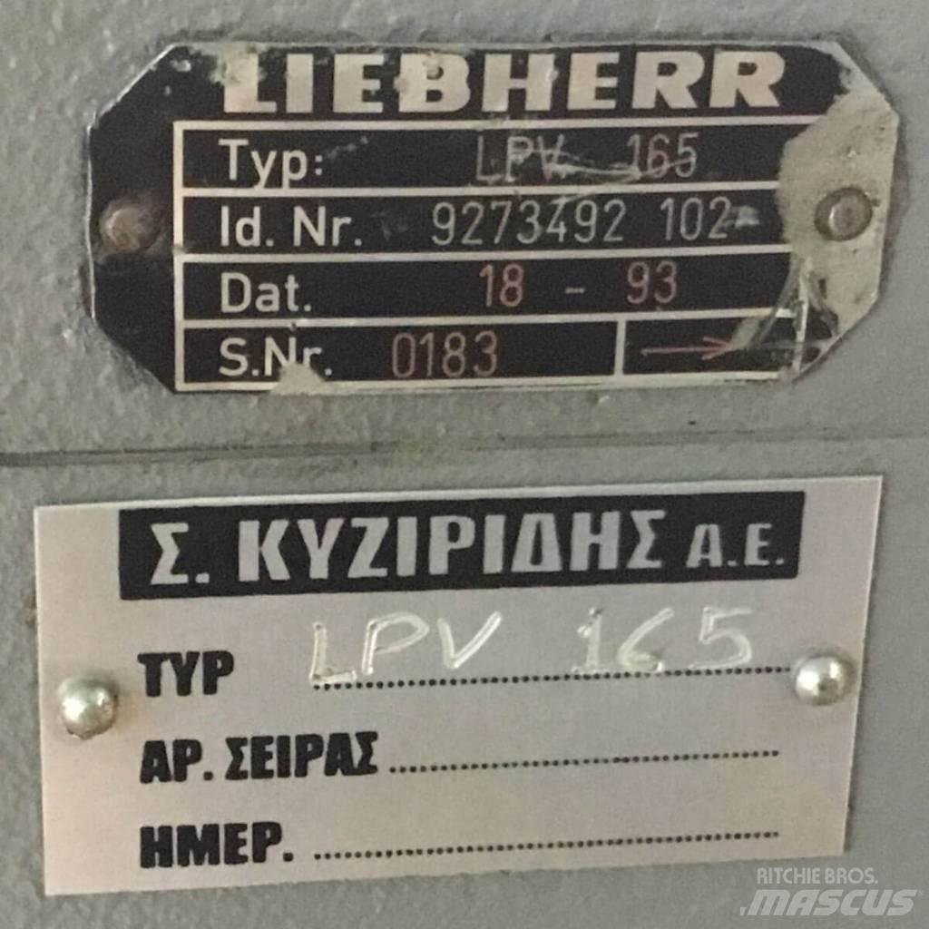 Liebherr LPV 165 Hidraulice