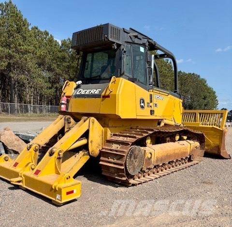 John Deere 850 J Buldozere pe senile