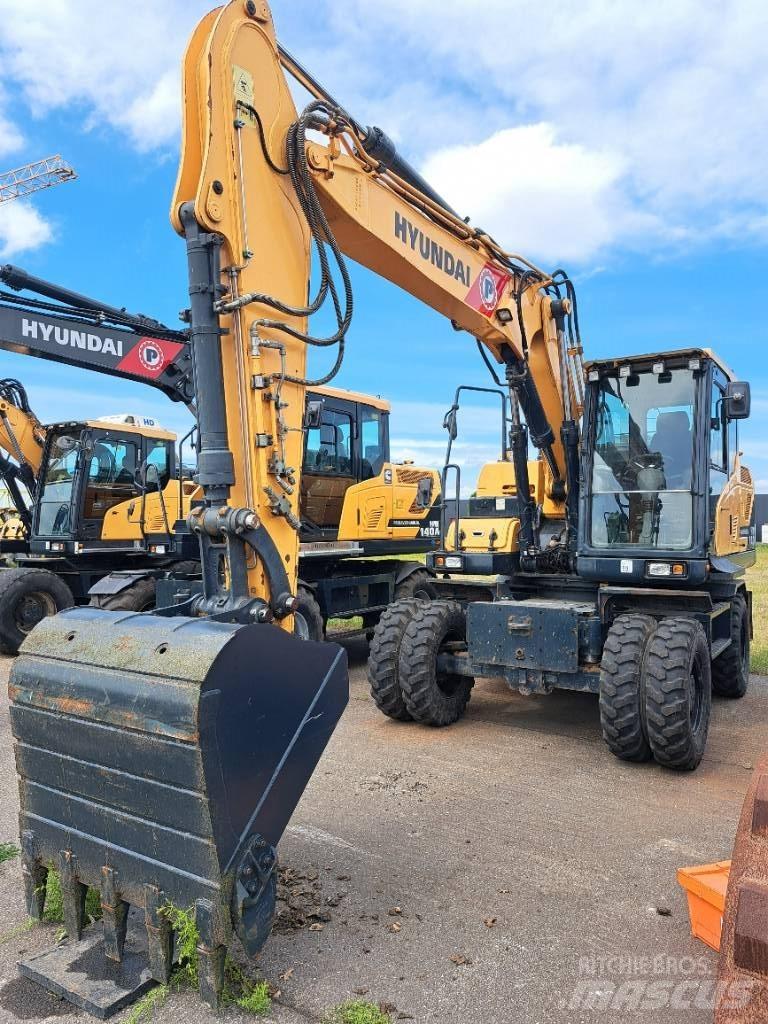 Hyundai HW140 Excavatoare cu roti