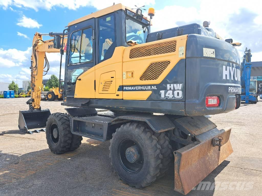 Hyundai HW140 Excavatoare cu roti
