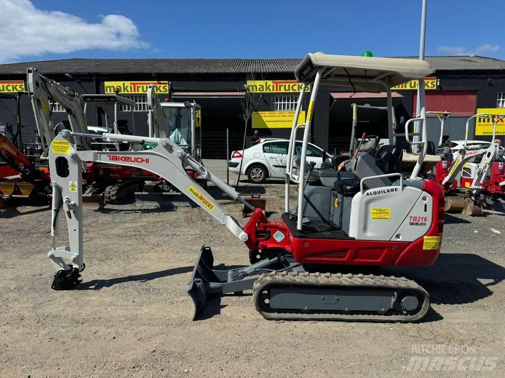 Takeuchi TB 216 Mini excavatoare < 7t