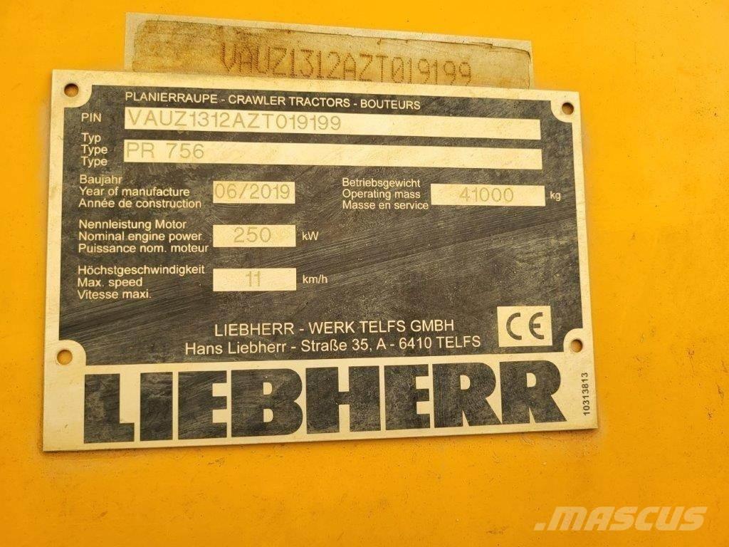 Liebherr PR756 Buldozere pe senile