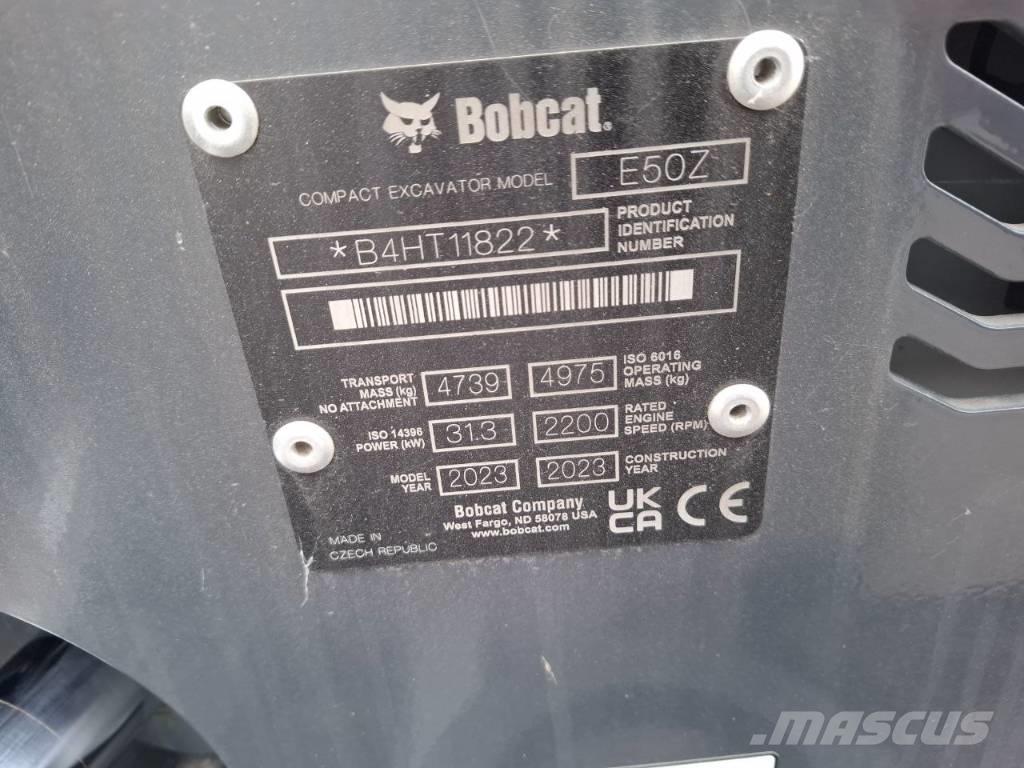 Bobcat E 50z Mini excavatoare < 7t