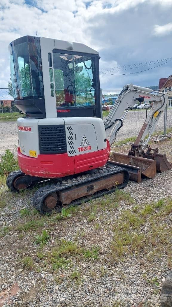 Takeuchi TB 23 R Mini excavatoare < 7t