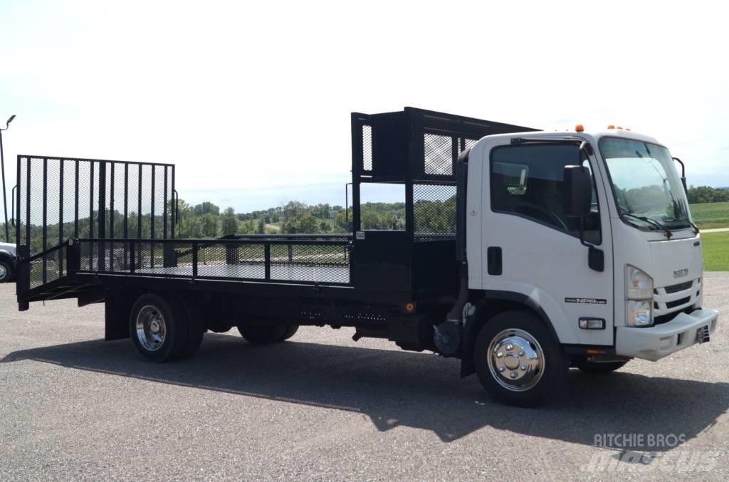 Isuzu NPR HD Camioane platforma/prelata
